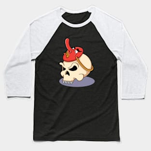 Kitsune oni mask Baseball T-Shirt